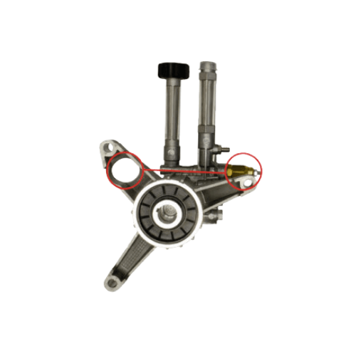 RMW25G28-EZ-SX Vertical Pump 2.5 GPM 2800 PSI Left Hand Shaft EZ