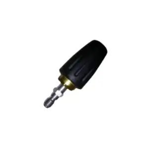 SD47050 Rotary nozzle, 2.5 orifice, QC plug, delivering a powerful rotating spray for stripping paint, grime, and cleaning tough surfaces.