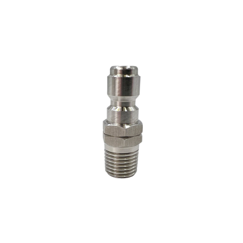 AR AL-PLUG3/8MBSS — 3/8 in Male Quick-Connect Plug, Stainless