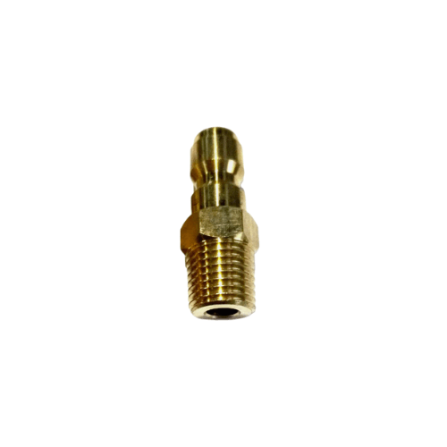 AR AL-PLUG3/8MBRASS - 3/8 in Male Quick-Connect Plug, Brass | QC