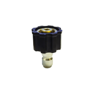 AR AL557-B — Fitting, M22 to 3/8 in QC Plug Adapter, Brass (M22)