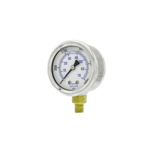 AR North America AR0-1000 — Pressure Gauge, Range 0–1,000 PS