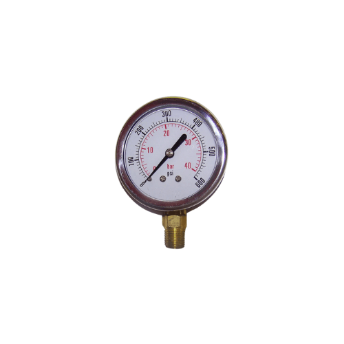 AR North America AR0-600SS — 316SS Gauge, 0–600 PSI Bottom Mount