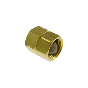 AR North America 3/4 in Brass Garden Hose Adapter with Screen