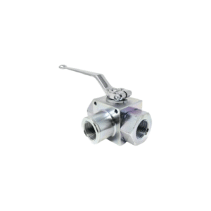GE3N1 — 1 in 3-Way Ball Valve, 6,090 PSI | MOQ 8 | HP Rated