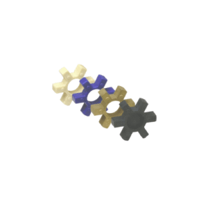 AR LJ095SOX-B — Lovejoy Jaw Coupling Insert, BLUE | L095 Series
