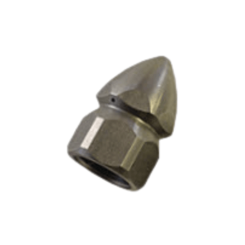 AR MLSSSN18065 Stainless 3-Hole Sewer Nozzle, 1/8" Conn. | 6.5