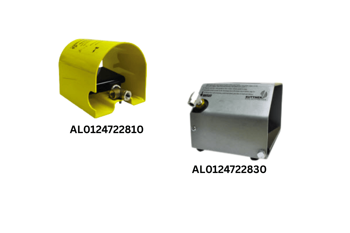 AL0124722810 foot valve and AL01024722830 foot valve