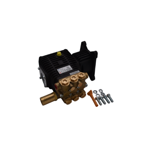 W4443T 4400 PSI Tank Feed Pump GX390 Trailer Skid