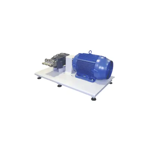 7P9G8700-50HP-V-Electric Pressure Washer-Pump & Motor on skid frame